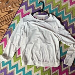 White Long Sleeve Women's Top
